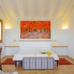 Ferienhaus Mallorca 5620 Schlafzimmer mit Doppelbett