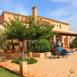 Ferienhaus Mallorca MA5208 - Terrasse mit Gartenmöbel