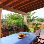 Ferienhaus Mallorca MA5208 - überdachte Terrasse und Grillbereich