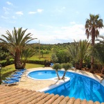 Ferienhaus Mallorca MA5670-Blick über den Pool