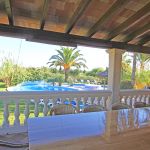 Ferienhaus Mallorca MA5680 Blick von der überdachten Terrasse