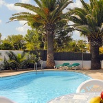Ferienhaus Mallorca MA4855 - Grundstück mit Palmen