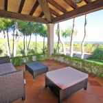 Villa Mallorca MA4750 Terrasse mit Gartenmöbel