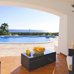 Villa Cala D'Or MA4815 Gartenmöbel auf der Terrasse