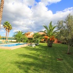 Ferienhaus Mallorca MA4262 Garten mit Rasen