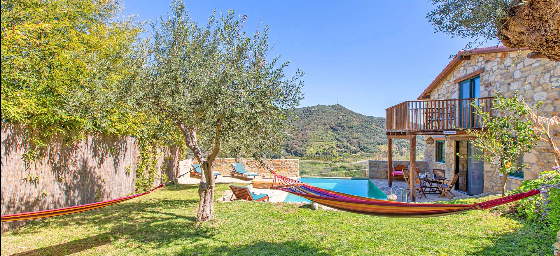 Ferienhaus Kreta mit beheizbarem Pool.