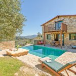 Ferienhaus Kreta KV23476 mit Gartenmöbel am Pool