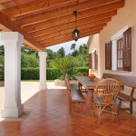 Ferienhaus Mallorca MA3722 - Terrasse mit Esstisch