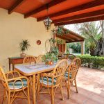 Ferienhaus Mallorca MA3784 Gartentisch auf der Terrasse