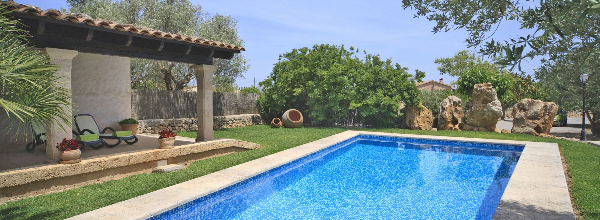 Ferienhaus Mallorca MA3160 - Terrasse mit Pool