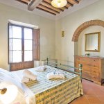 Ferienhaus Toskana TOH751 Schlafraum mit Bett