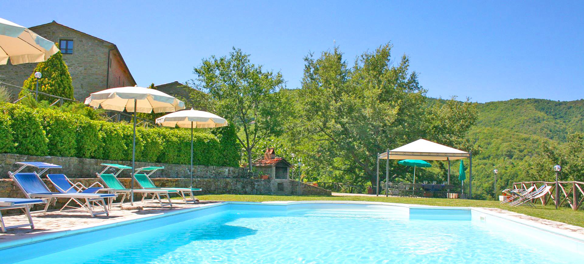 Ferienhaus Toskana mit Pool und Hund mieten