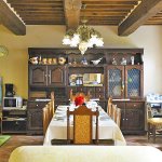 Ferienhaus Toskana TOH225 Esstisch in der Küche
