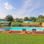 Ferienhaus Toskana TOH445 Garten mit Pool