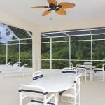Ferienhaus Florida FVE41712 überdachte Terrasse mit Esstisch