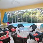 Ferienhaus Florida FVE42660 überdachte Terrasse mit Gartenmöbel
