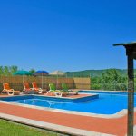 Ferienhaus Toskana TOH315 Swimmingpool mit Liegen