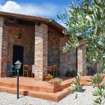 Ferienhaus Toskana TOH325 - überdachte Terrasse