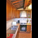 Ferienhaus Toskana TOH330 - Küche mit Ofen