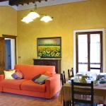 Ferienhaus Toskana TOH330 - Wohnzimer mit Sofa