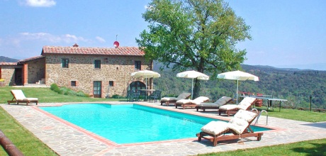 Ferienhaus Toskana Ciggiano 350 mit privatem Pool für 8 Personen + Hund, Wechseltag Samstag, Nebensaison flexibel. – – Wenn wegen Corona / Covid 19 keine Anreise möglich ist, kann kostenlos umgebucht oder storniert werden!