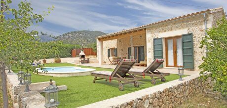Mallorca Nordküste – Komfort Finca Caimari 2087 mit Pool und schönem Ausblick, Grundstück 1.800qm, Wohnfläche 100qm. Wechseltag flexibel – Mindestmietzeit 1 Woche!