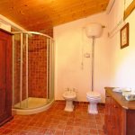 Ferienhaus Toskana TOH200 Dusche im Bad