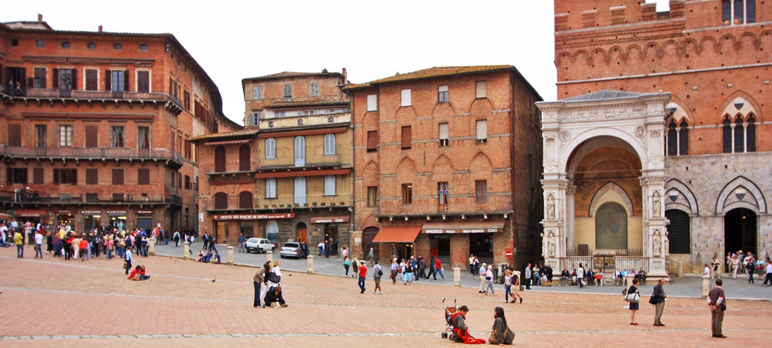 Siena in der Toskana