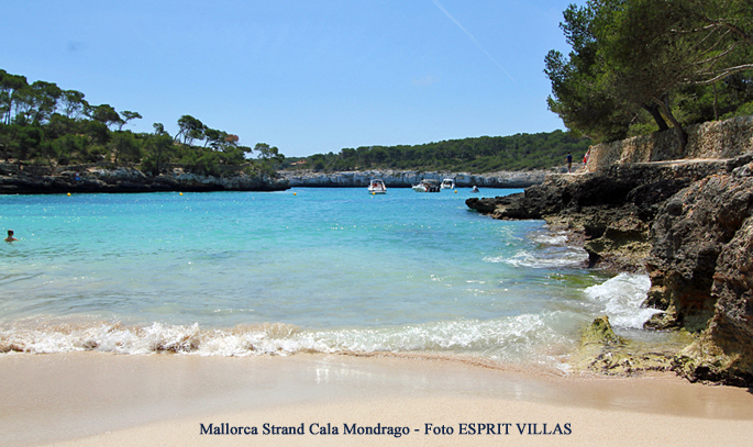 Cala Mondrago auf Mallorca