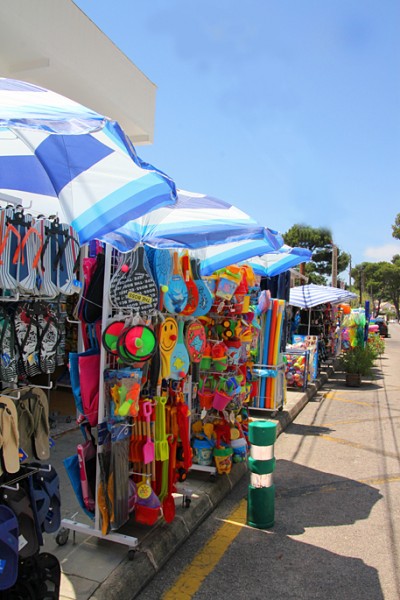 Strandboutique in Cala San Vicente