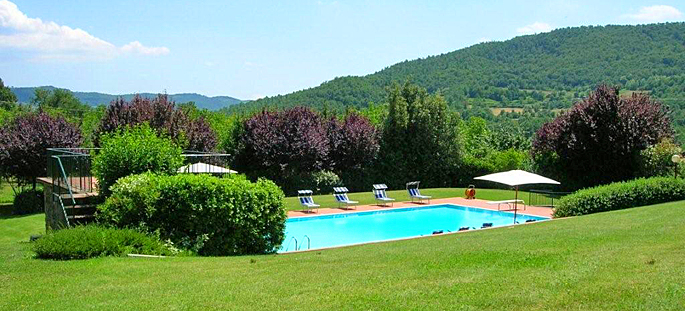Ferienhaus Toskana mit Pool und großem Garten
