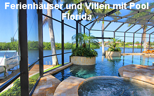 Ferienhäuser und Villen mit Pool Florida