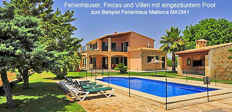 Ferienhaus Mallorca mit eingezäuntem Pool MA3941