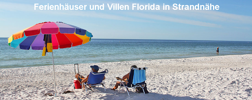 Ferienhäuser und Villen Florida in Strandnähe