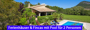 Ferienhäuser & Fincas mit Pool für 2 Personen