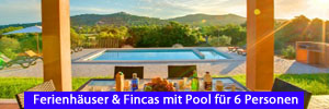 Ferienhäuser & Fincas mit Pool für 6 Personen
