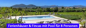 Ferienhäuser & Fincas mit Pool für 8 Personen