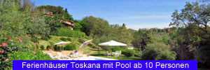 Ferienhäuser Toskana mit Pool ab 10 Personen