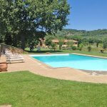 Ferienhaus Toskana TOH436 Blick auf den Pool