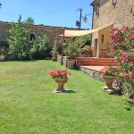 Ferienhaus Toskana TOH436 Garten mit Büschen