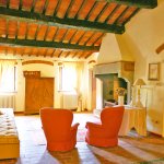 Ferienhaus Toskana TOH436 Zimmer mit Kamin