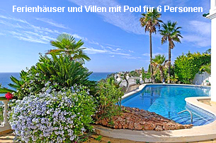 Ferienhäuser Costa del Sol mit Pool 6 Personen