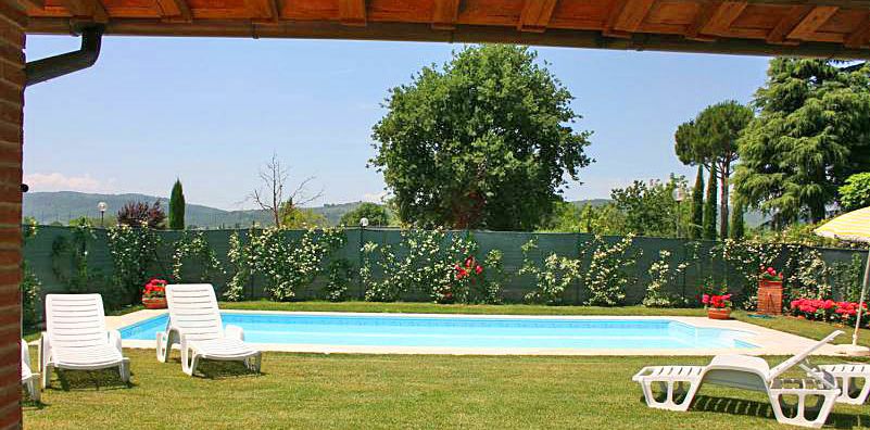 Ferienhaus Toskana mit Pool und Ausblick