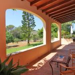Ferienhaus Mallorca MA5557  Terrasse mit Blick in den Garten