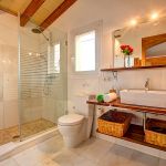 Ferienhaus Mallorca MA43462 Badezimmer mit Dusche