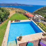 Ferienhaus Kreta KV33272 Blick auf Pool und Meer