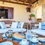 Ferienhaus Kreta KV33272 Terrasse mit Gartenmöbel