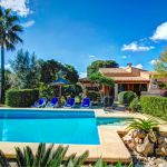 Ferienhaus Mallorca MA33539 Pool mit Liegen und Sonnenschirm