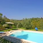 Ferienhaus Toskana TOH200 Blick auf den Pool