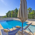Ferienhaus Mallorca MA4114 Gartenmöbel am Swimmingpool